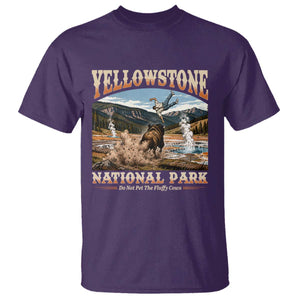 Yellowstone National Park Do Not Pet The Fluffy Cows T Shirt