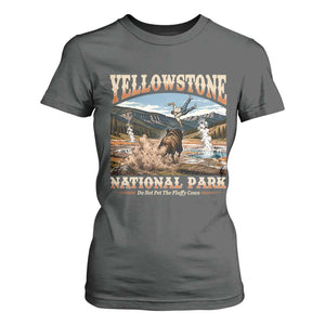 Yellowstone National Park Do Not Pet The Fluffy Cows T Shirt For Women