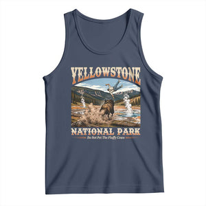 Yellowstone National Park Do Not Pet The Fluffy Cows Tank Top