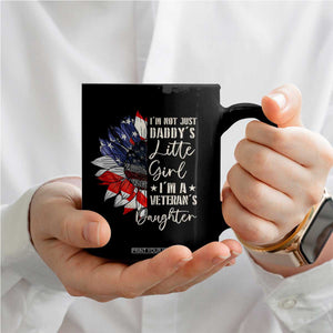I Am Not Just Daddys Little Girl I Am A Veterans Daughter Coffee Mug American Flag TS11 Print Your Wear