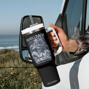 Navy Veteran Tumbler With Handle King Neptune Shellback Ancient Order Of The Deep TS11 Print Your Wear