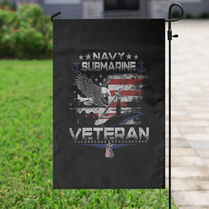 Navy Submarine Veteran Garden Flag Military Patriotic Vintage American Flag TS11 Print Your Wear