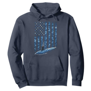 Patriotic Submarine Veteran Hoodie Submariner Vintage Camo American Flag TS11 Navy Print Your Wear