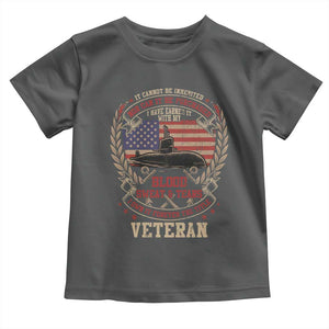 Submarine Veteran Toddler T Shirt It Cannot Be Inherited Nor Can It Be Purchased I Have Earned It TS11 Dark Heather Print Your Wear