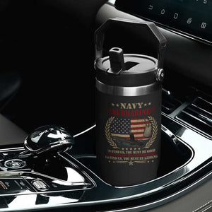 Navy Submarine Flip Straw Tumbler To Find Us You Must Be Good To Catch Us You Must Be Fast TS11 Print Your Wear