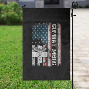 Combat Medic Soldier Garden Flag Medical Military American Flag TS11 Print Your Wear