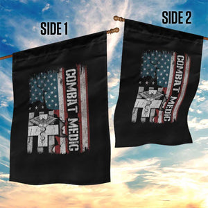Combat Medic Soldier Garden Flag Medical Military American Flag TS11 Print Your Wear