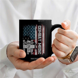 Combat Medic Soldier Coffee Mug Medical Military American Flag TS11 Print Your Wear