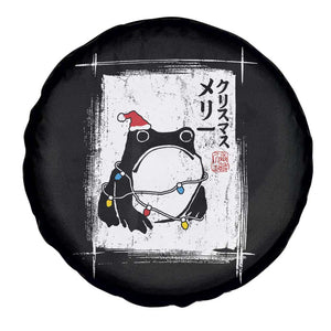 Funny Christmas Japanese Spare Tire Cover Santa Frog Ukiyoe Art TS11 Print Your Wear