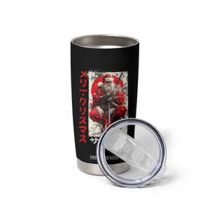 Christmas Samurai Santa Tumbler Cup Japanese Xmas Warrior Ukiyo-e Art TS11 Print Your Wear