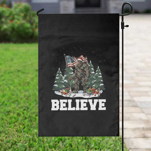 Funny Believe Bigfoot Christmas Garden Flag American Flag Sasquatch Holiday Gift TS11 Print Your Wear