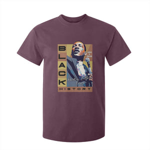 I Have A Dream Martin Luther King MLK Quote T Shirt For Kid Black History Month TS11 Maroon Print Your Wear