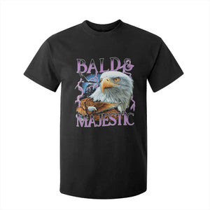 Funny Eagle Bald And Majestic T Shirt For Kid Vintage Eagle Thunder Storm TS11 Black Print Your Wear
