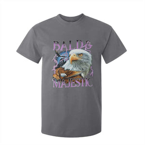 Funny Eagle Bald And Majestic T Shirt For Kid Vintage Eagle Thunder Storm TS11 Charcoal Print Your Wear