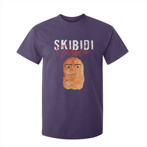 Funny Skibidi Toilet Rizzler T Shirt For Kid Brainrot Memes Rizz TS11 Purple Print Your Wear
