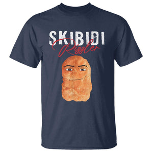 Funny Skibidi Toilet Rizzler T Shirt Brainrot Memes Rizz TS11 Navy Print Your Wear