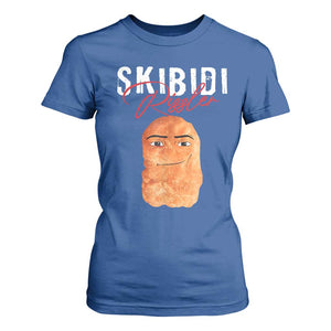 Funny Skibidi Toilet Rizzler T Shirt For Women Brainrot Memes Rizz TS11 Royal Blue Print Your Wear