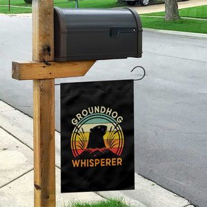Funny Groundhog Whisperer Garden Flag Retro Vintage Woodchuck Lover TS11 Print Your Wear
