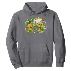Funny St Patrick's Day Irish Beer Drinking Craic Hoodie TS11 Charcoal Print Your Wear