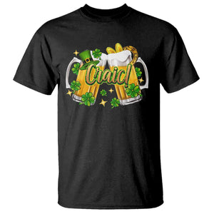 Funny St Patrick's Day Irish Beer Drinking Craic T Shirt TS11 Black Print Your Wear