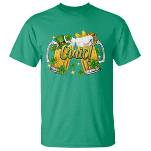 Funny St Patrick's Day Irish Beer Drinking Craic T Shirt TS11 Irish Green Print Your Wear