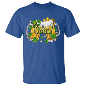 Funny St Patrick's Day Irish Beer Drinking Craic T Shirt TS11 Royal Blue Print Your Wear