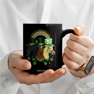 Funny St Patrick's Day Horse Coffee Mug Happy St Horsetrick's Day Shamrock TS11 Print Your Wear