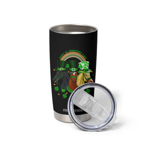 Funny St Patrick's Day Horse Tumbler Cup Happy St Horsetrick's Day Shamrock TS11 Print Your Wear