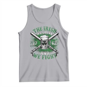 Irish Soldiers 1762 Tank Top The Irish We Drink And We Fight Shamrock Beer Parade TS11 Athletic Heather Print Your Wear