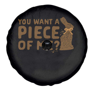 Funny Easter Day Chocolate Bunny Spare Tire Cover You Want A Piece Of Me TS11 Print Your Wear