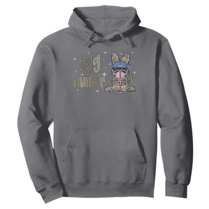 Funny Egg Hunter Hoodie Bunny Hunting Backward Cap Camouflage TS11 Charcoal Print Your Wear