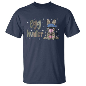 Funny Egg Hunter T Shirt Bunny Hunting Backward Cap Camouflage TS11 Navy Print Your Wear