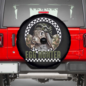 Funny Easter Day Egg Hunter Spare Tire Cover Bunny Hunting Camo Egg TS11 Black Print Your Wear