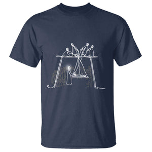 Paralyzed Man Christian Religious Jesus Healing T Shirt TS11 Navy Print Your Wear
