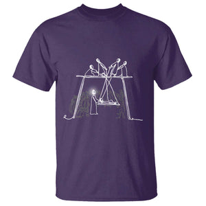 Paralyzed Man Christian Religious Jesus Healing T Shirt TS11 Purple Print Your Wear