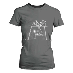Paralyzed Man Christian Religious Jesus Healing T Shirt For Women TS11 Dark Heather Print Your Wear