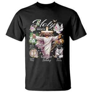 Religious Christian Easter Holy Week Christ Jesus T Shirt TS11 Black Print Your Wear