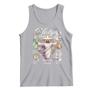 Religious Christian Easter Holy Week Christ Jesus Tank Top TS11 Athletic Heather Print Your Wear