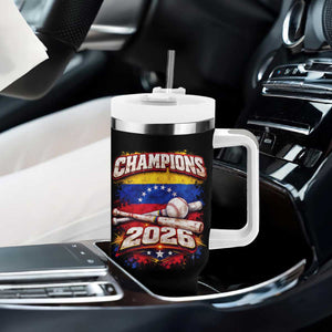 Venezuela Champions 2026 Baseball Lover Venezuelan Flag Tumbler With Handle TS11 Print Your Wear