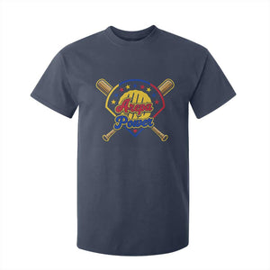 Arepa Power Venezuela Baseball Lover T Shirt For Kid Venezuelan Pride TS11 Navy Print Your Wear