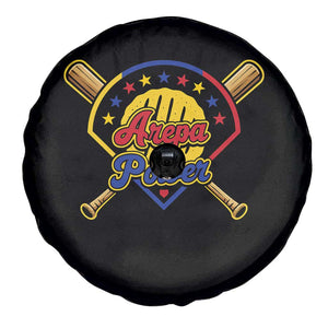 Arepa Power Venezuela Baseball Lover Spare Tire Cover Venezuelan Pride TS11 Print Your Wear