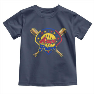 Arepa Power Venezuela Baseball Lover Toddler T Shirt Venezuelan Pride TS11 Navy Print Your Wear