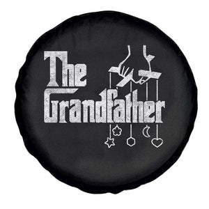 The Grandfather Spare Tire Cover Funny Grandpa Italian Mafia Style Father's Day