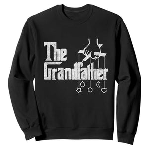 The Grandfather Sweatshirt Funny Grandpa Italian Mafia Style Father's Day