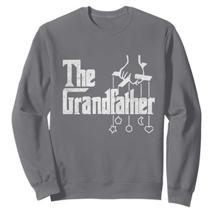 The Grandfather Sweatshirt Funny Grandpa Italian Mafia Style Father's Day