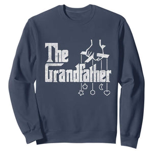 The Grandfather Sweatshirt Funny Grandpa Italian Mafia Style Father's Day