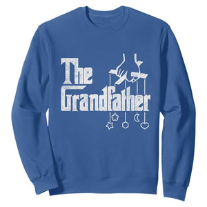 The Grandfather Sweatshirt Funny Grandpa Italian Mafia Style Father's Day