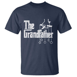 The Grandfather T Shirt Funny Grandpa Italian Mafia Style Father's Day