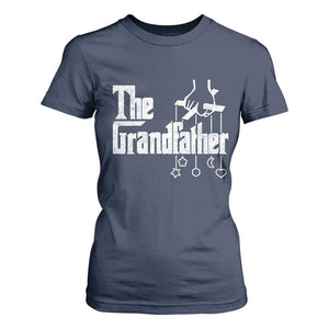 The Grandfather T Shirt For Women Funny Grandpa Italian Mafia Style Father's Day