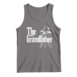 The Grandfather Tank Top Funny Grandpa Italian Mafia Style Father's Day